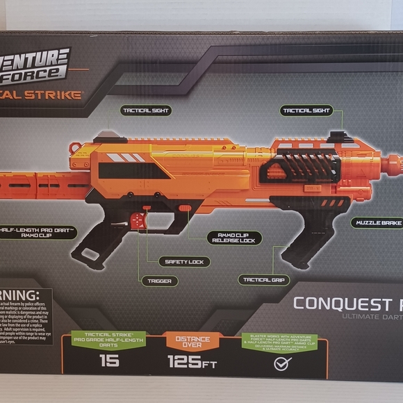 Adventure Force Tactical Strike 20 Pc. Conquest Pro Ultimate Dart Blaster, 6102 - Picture 4 of 7